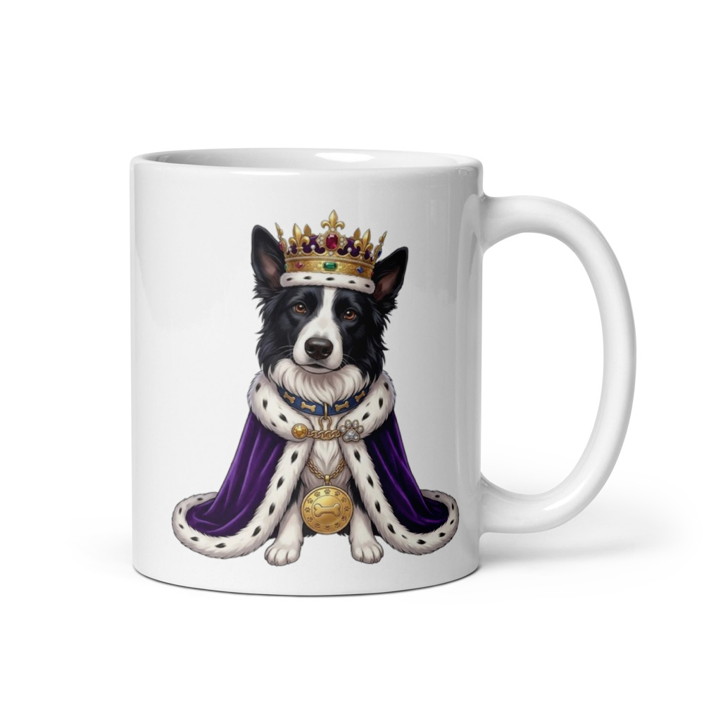 The King — royal pet portrait design